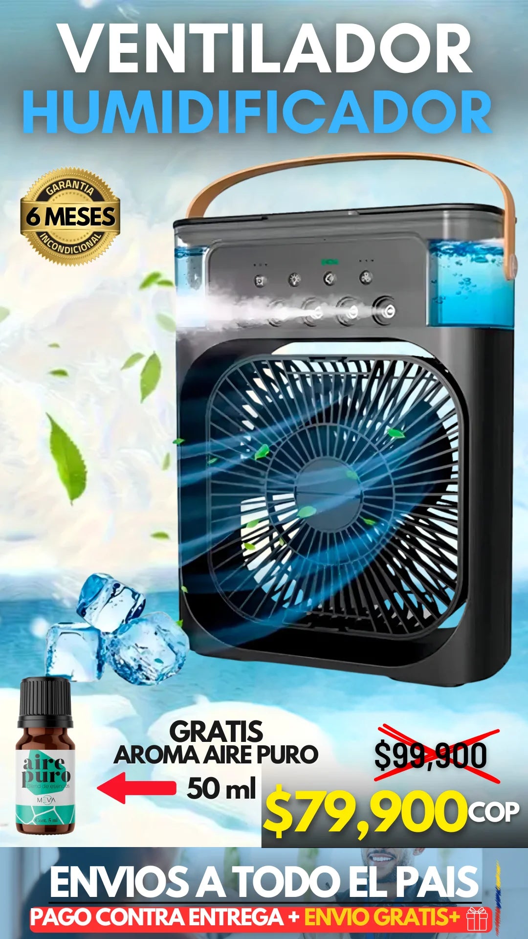 VENTILADOR HUMIFICADOR PRO