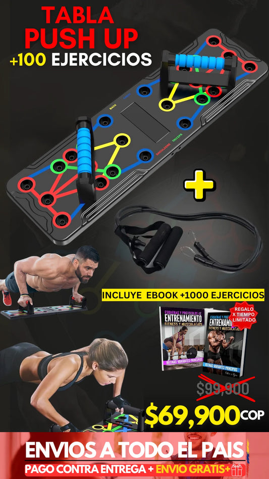 TABLA PUSH PROFESIONAL FITNESS PRO
