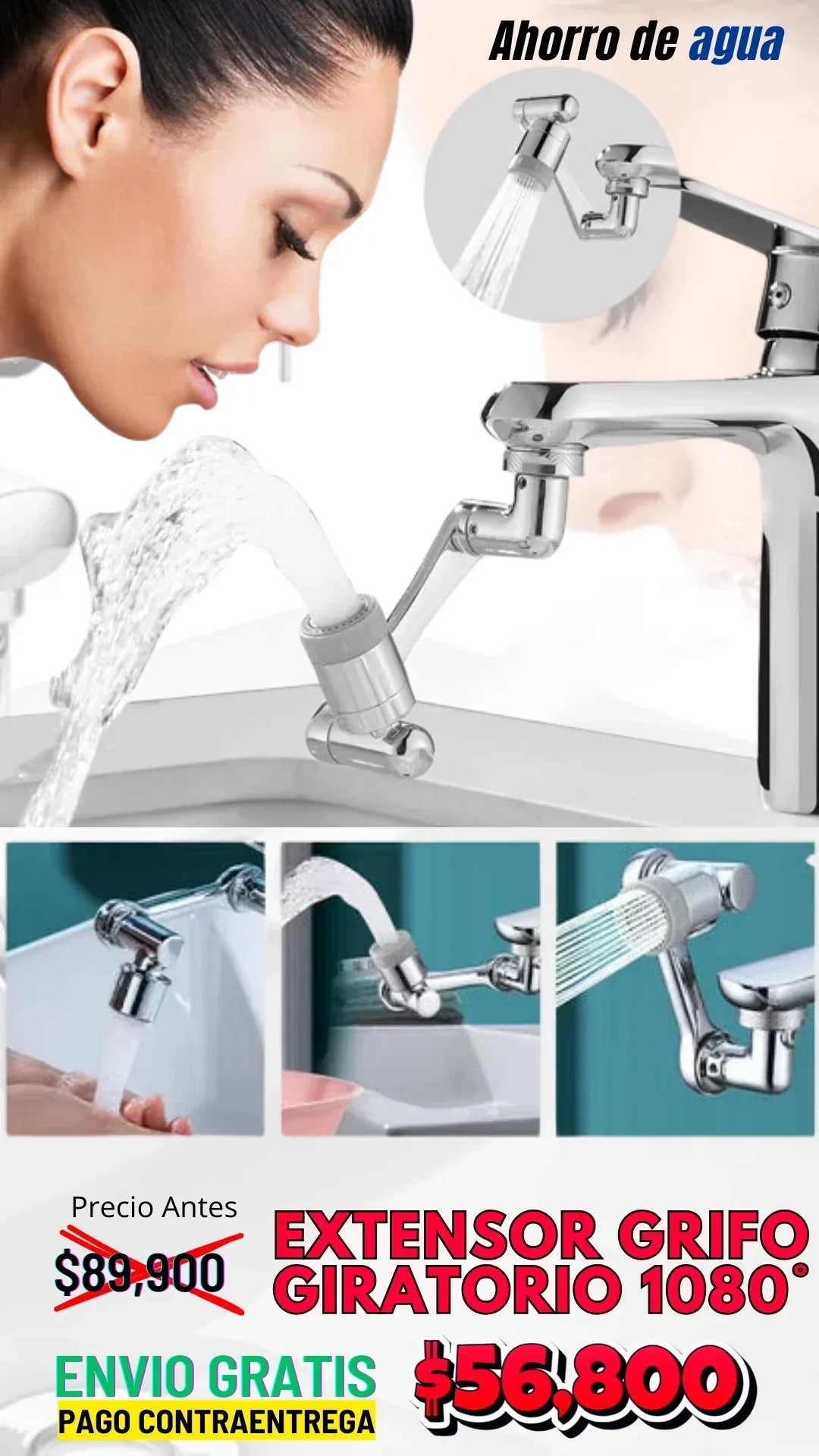 EXTENSOR GRIFO GIRATORIO PREMIUM
